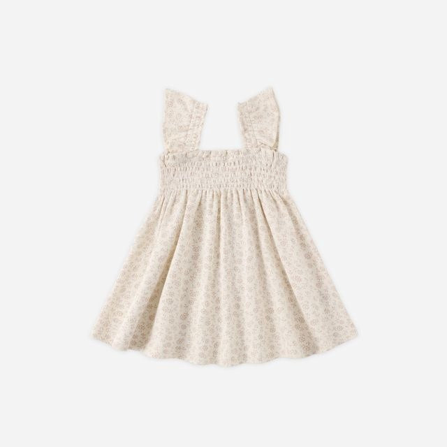 Quincy Mae Smocked Jersey Dress - Ditsy