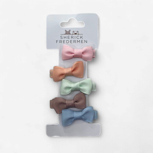 Sherick Fredermen Mini Bow Hair Clips