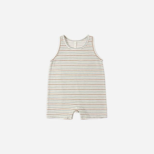 Rylee + Cru Sleeveless One-piece - Vintage Stripe