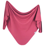Copper Pearl Knit Swaddle Blanket - Berry