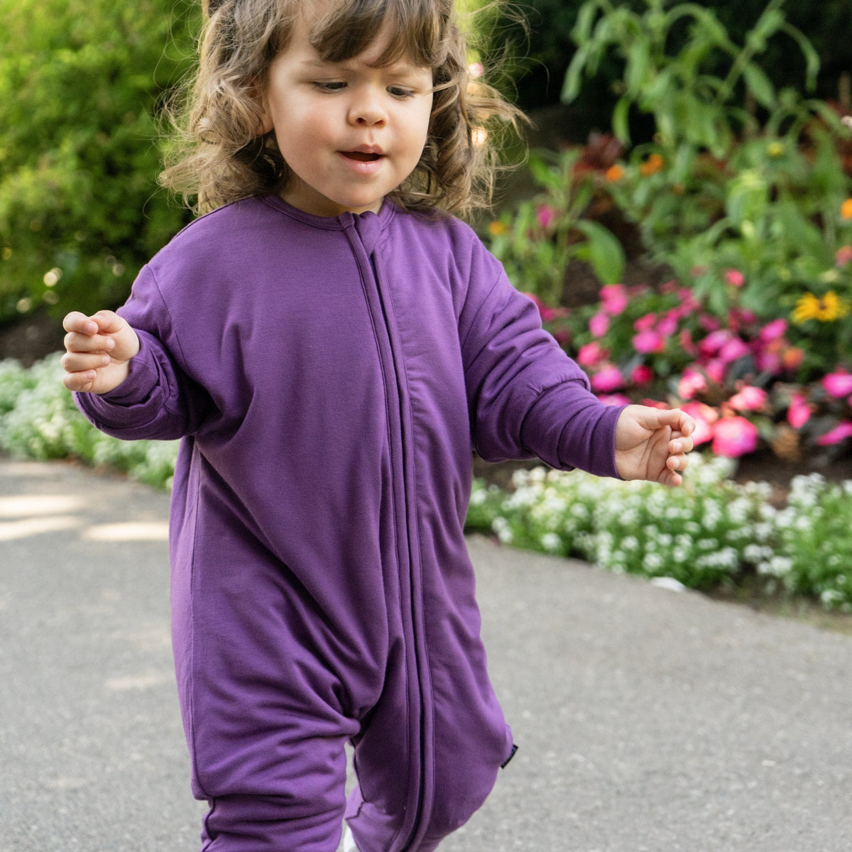 1.0 TOG Quilted Romper - Deep Plum