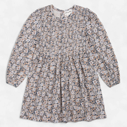 Miles the Label L/S Knit Dress - Vintage Flowers Print