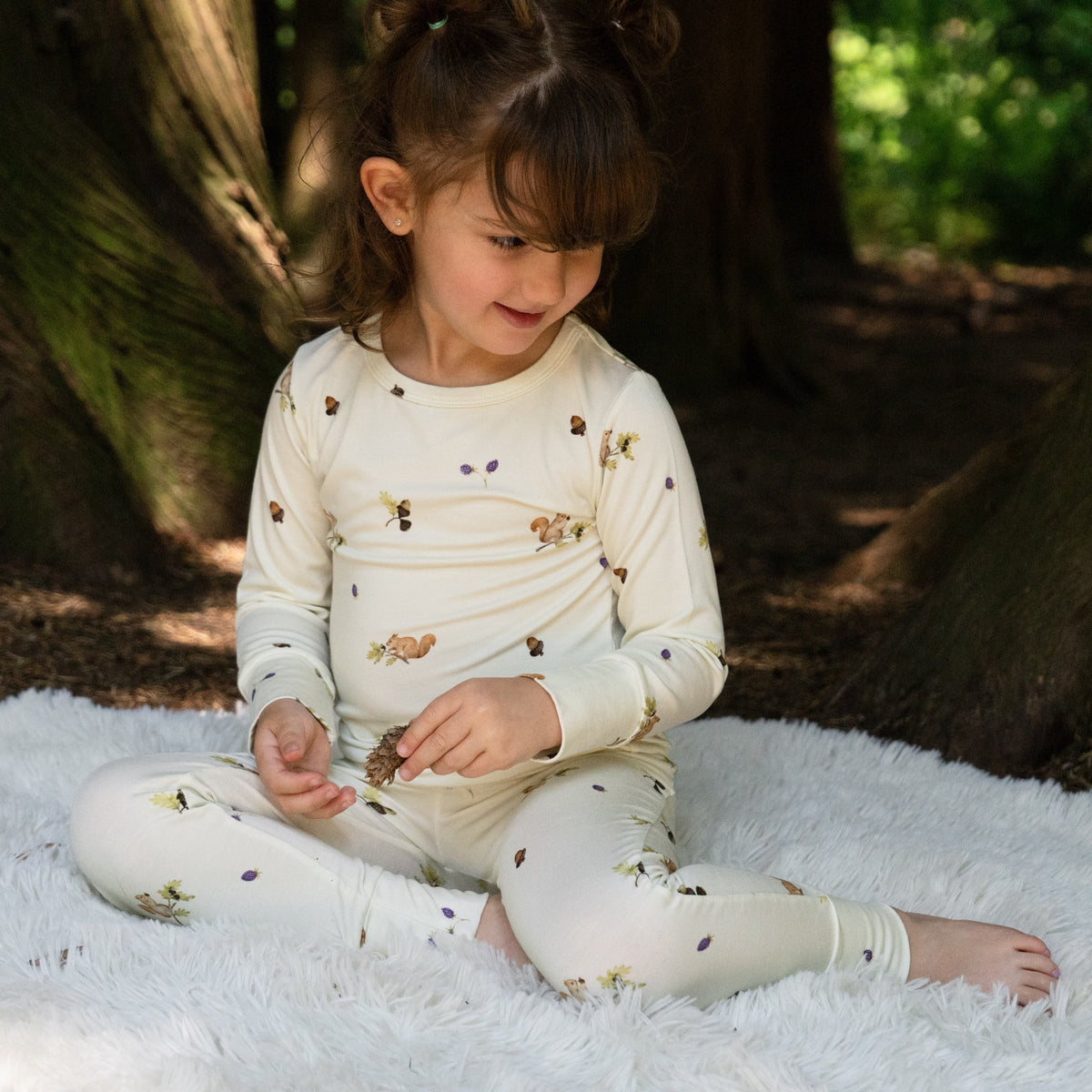 L/S PJ Set - Squirrels