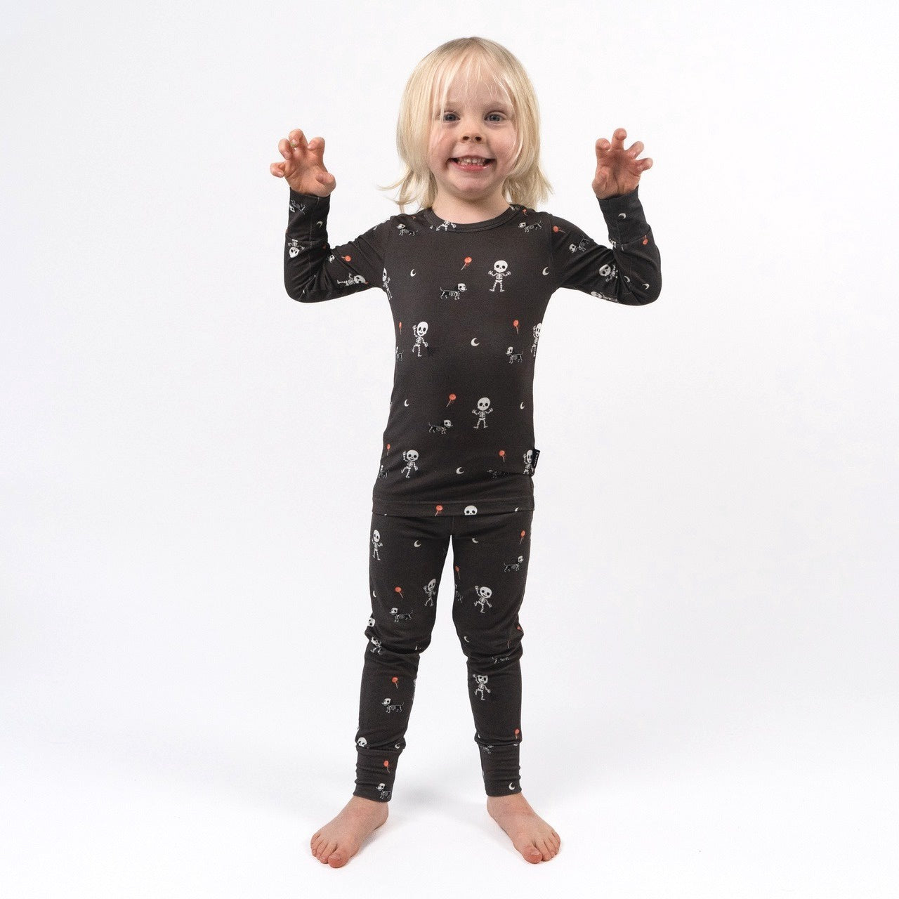 L/S PJ Set - Skullies