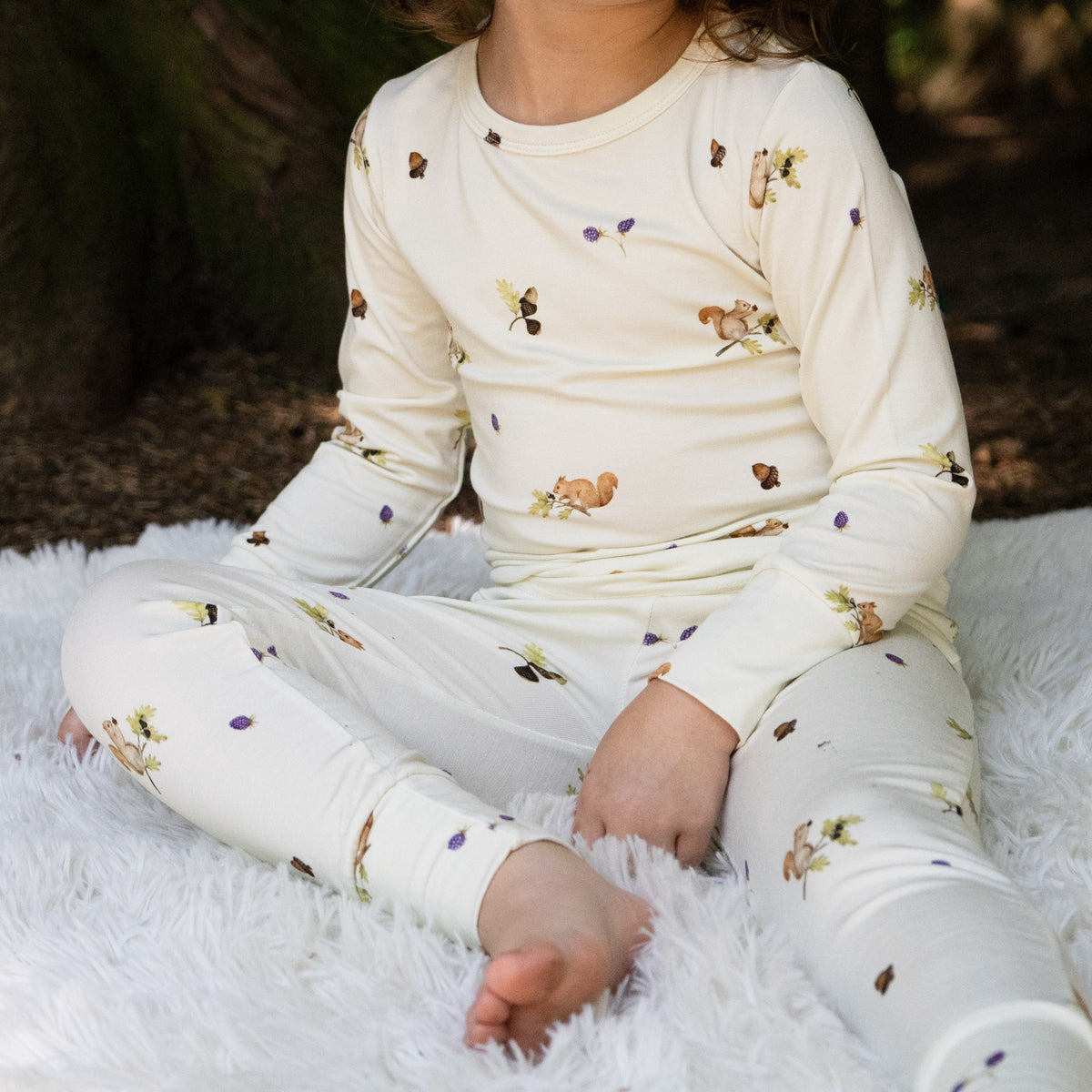 L/S PJ Set - Squirrels