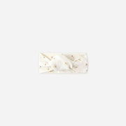 Quincy Mae  Pointelle Knotted Headband - Petit Fleur