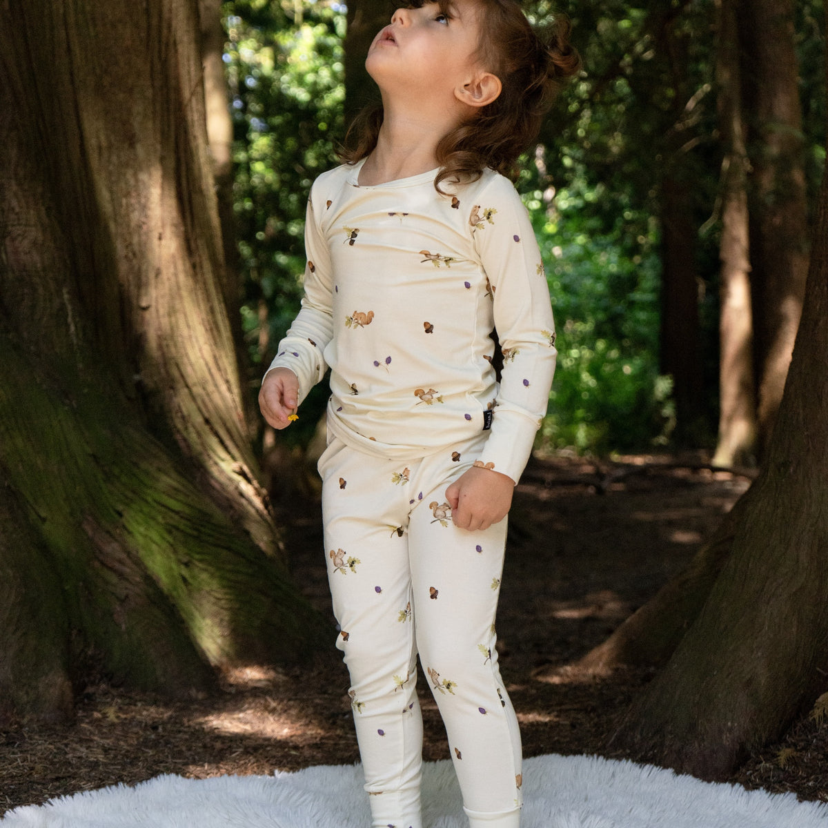 L/S PJ Set - Squirrels