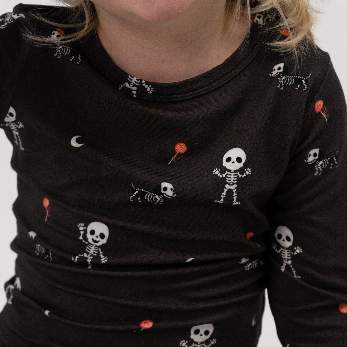 L/S PJ Set - Skullies