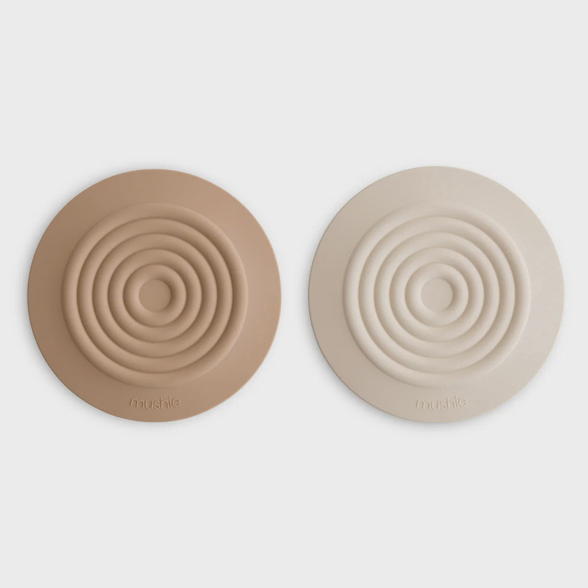 Mushie Silicone Drain Stopper 2 Pack - Natural / Shifting Sand