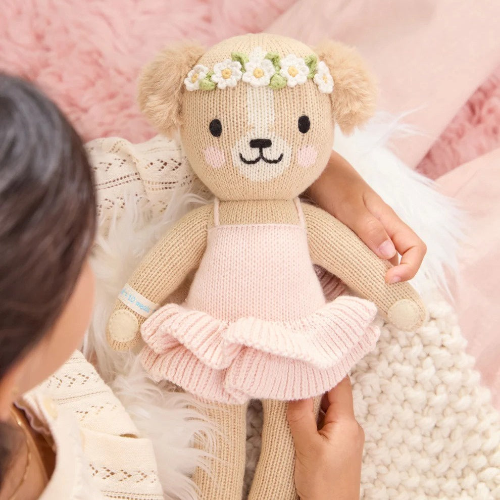 Cuddle + Kind Evelyn the Golden Puppy (Ballet Pink)