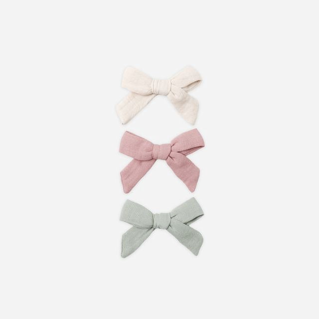 Quincy Mae Bow w/ clip set of 3