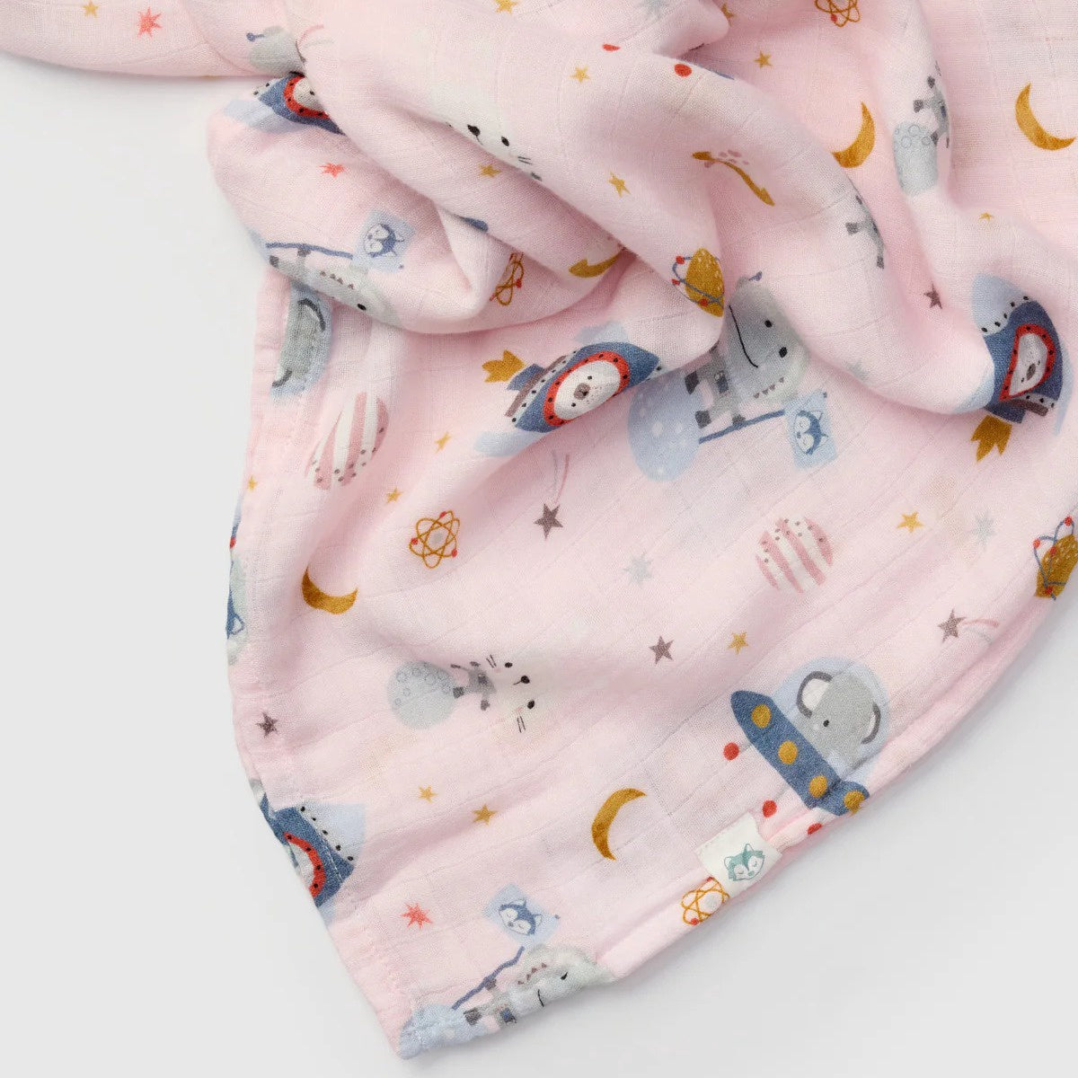 Loulou Lollipop Muslin Swaddle - Astro Explorers