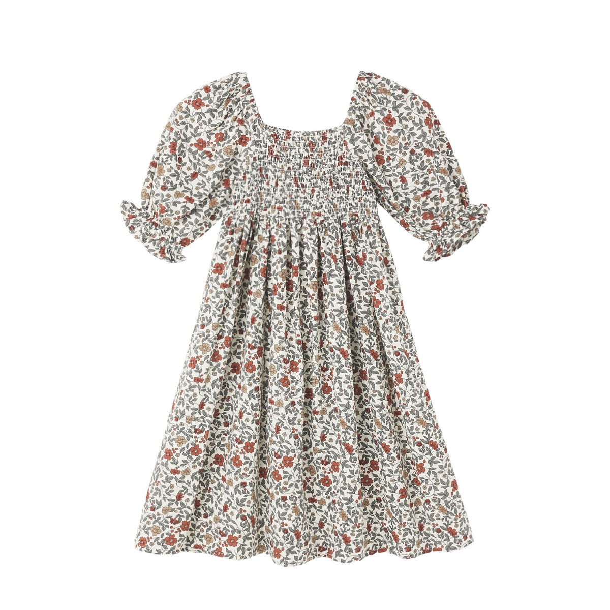 Rylee + Cru Adelaide Dress - Holiday Floral