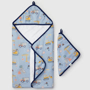 Loulou Lollipop Hooded Towel Set - Tiny Engineers