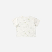 Quincy Mae Boxy Tee - Dinosaur