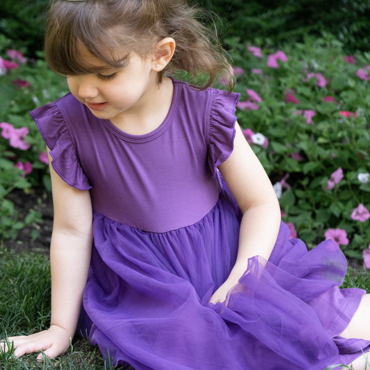 Princess Dress - Deep Plum