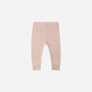 Quincy Mae Ribbed Leggings - Blush