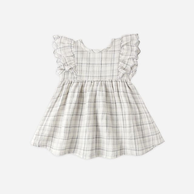 Quincy Mae Alina Dress - Blue Plaid