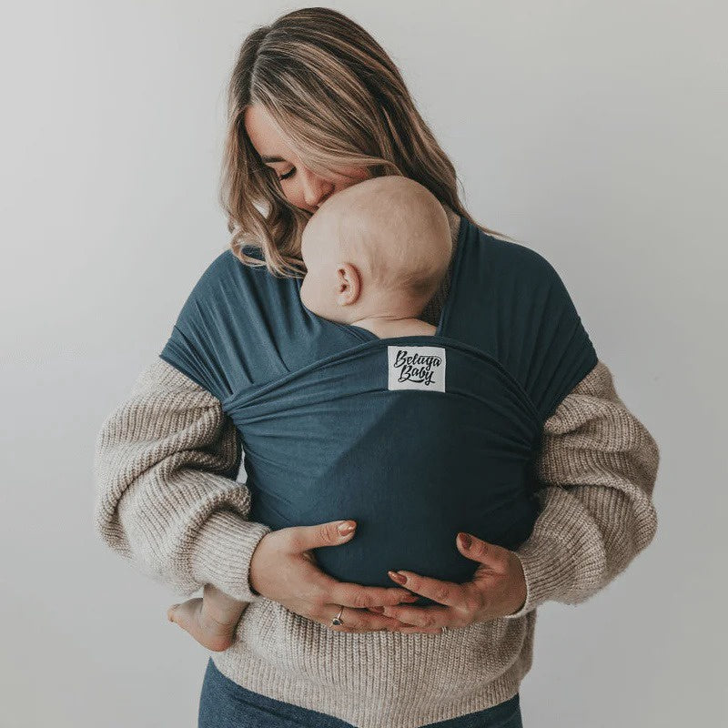 Beluga Baby Carrier Wrap - The Saga Ocean Blue (Limited Edition)