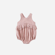 Quincy Mae Penny Romper - Mauve
