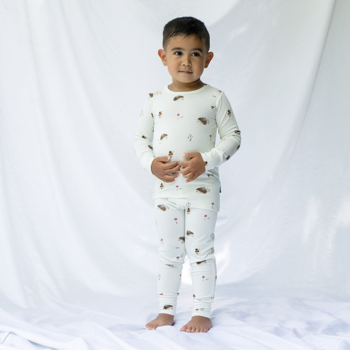 L/S PJ Set - Hedgehogs