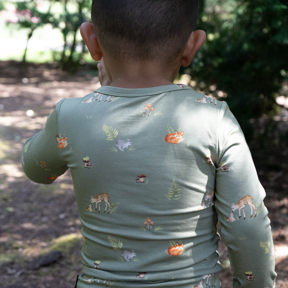L/S PJ Set - Forest Friends