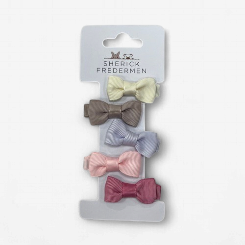 Sherick Fredermen Mini Bow Hair Clips