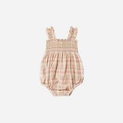 Rylee + Cru Julia Romper - Summer  Plaid