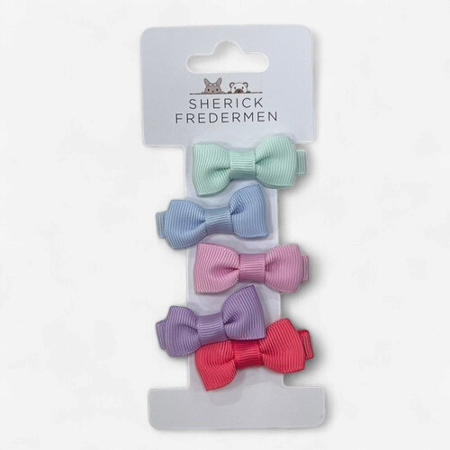 Sherick Fredermen Mini Bow Hair Clips