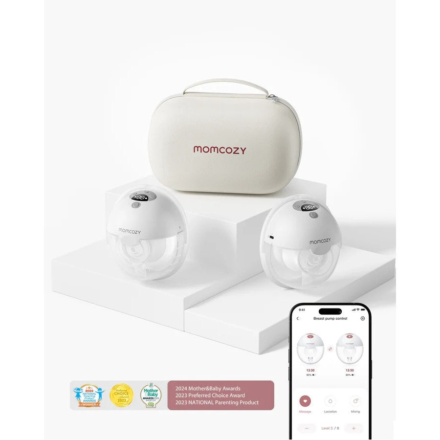 Momcozy M5 Smart Wearable Breast Pump