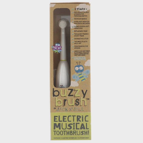 Jack N' Jill Kids Electric Musical Toothbrush Buzzy Brush (3Y+)