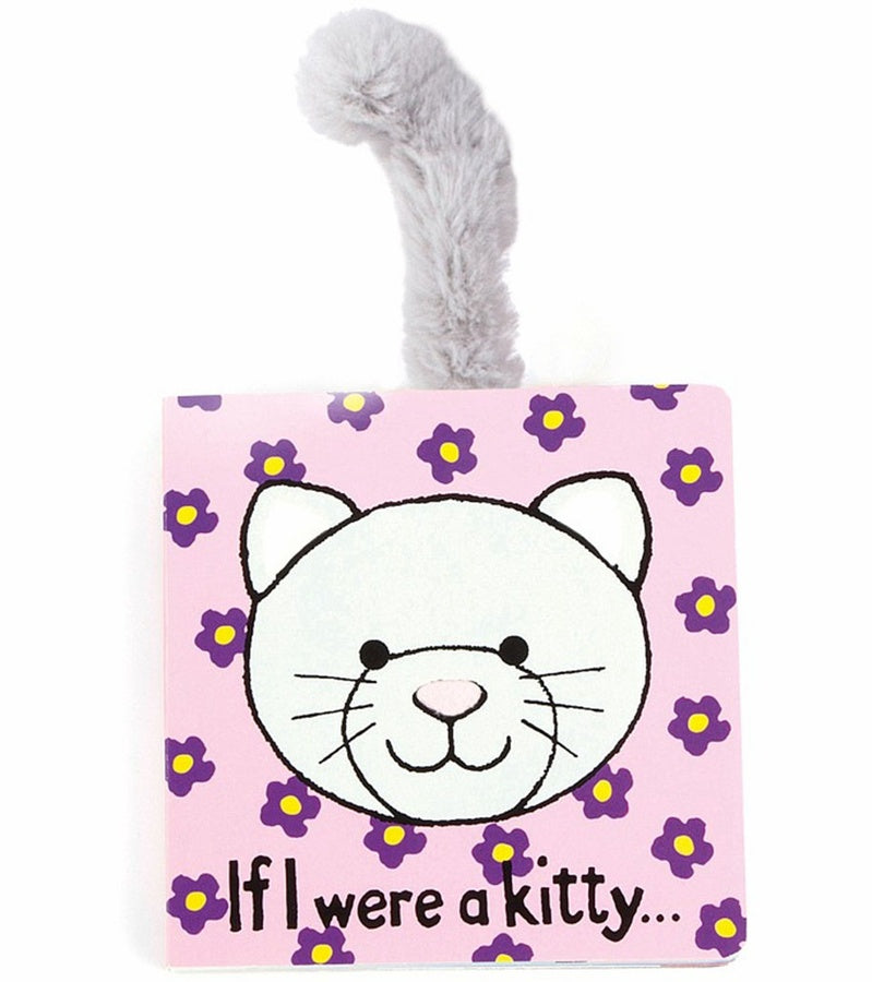 Jellycat If I Were A Kitty Board Book (Grey)