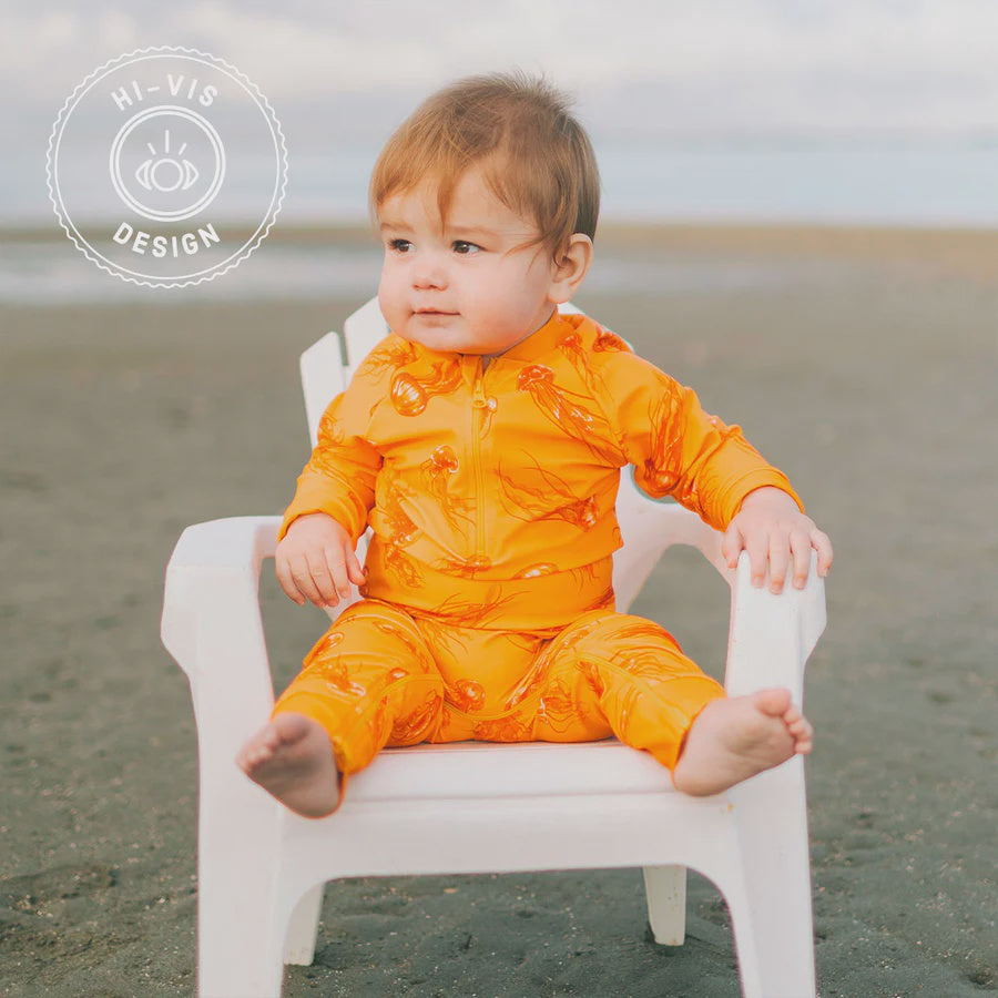 Honeysuckle Swim Sunsuit - Glow With The Flow