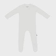 Kyte Baby Ribbed Zippered Footie - Cloud