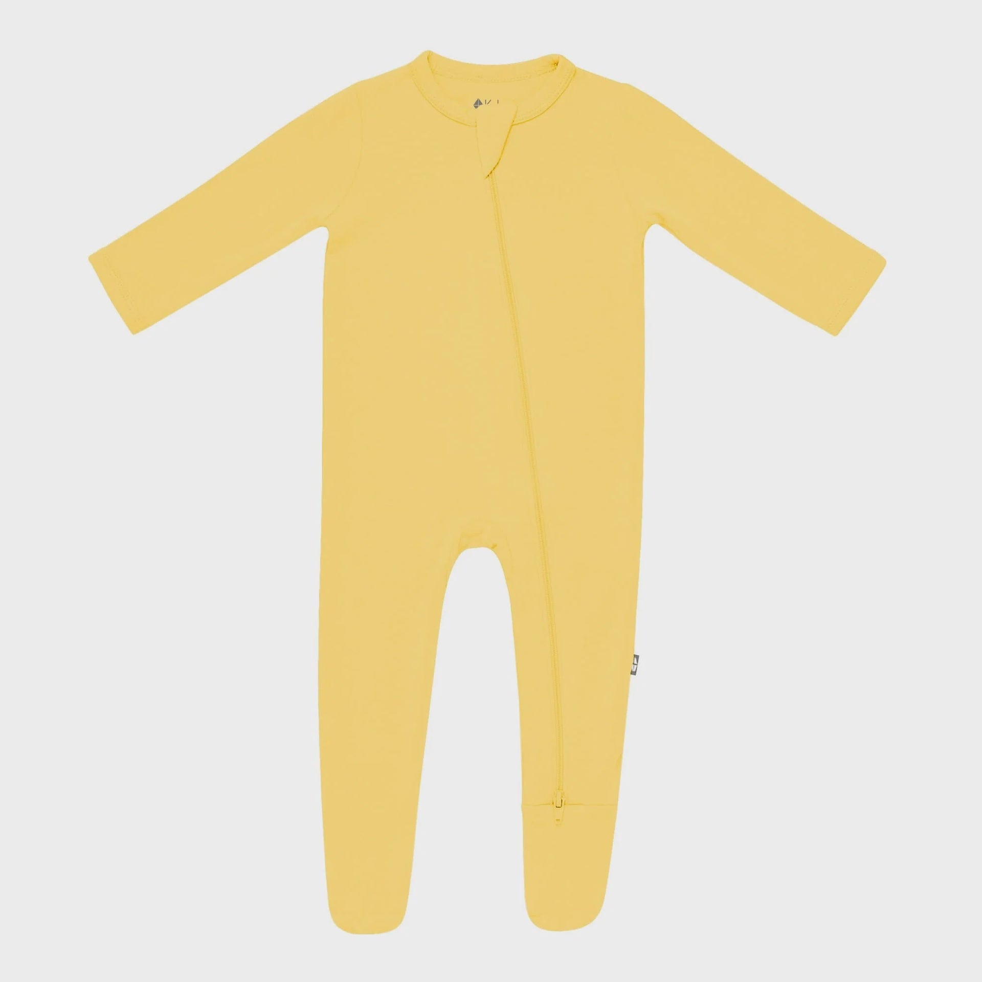 Kyte Baby Zippered Footie - Butter