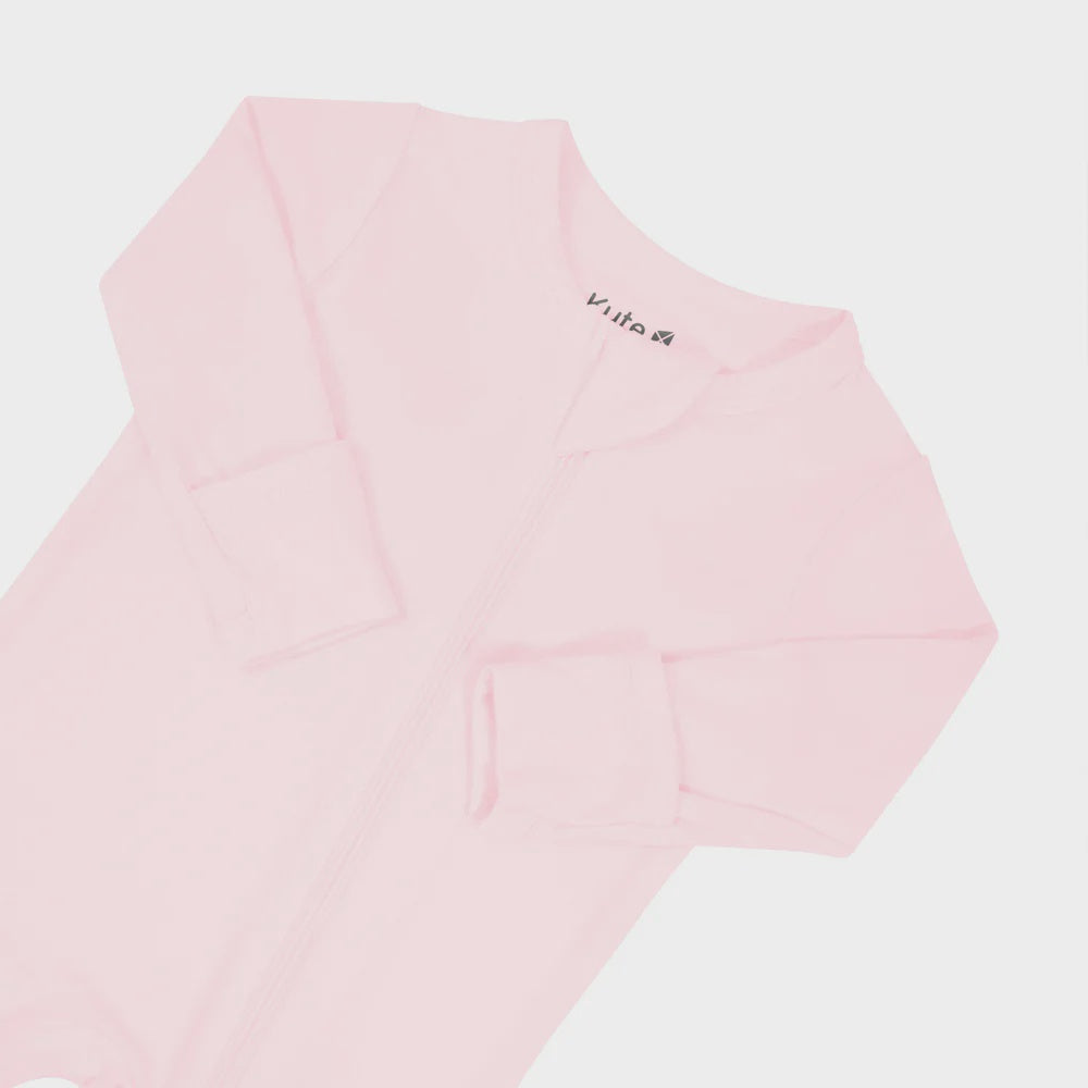 Kyte Baby Zippered Footie - Sakura
