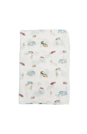 Loulou Lollipop Muslin Swaddle - All Aboard