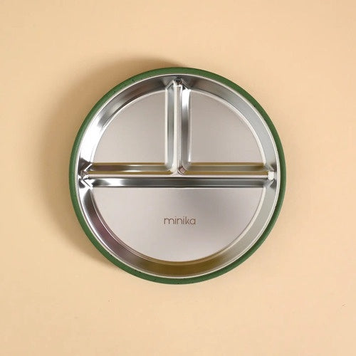 Minika Stainless Steel Divided Suction Plate