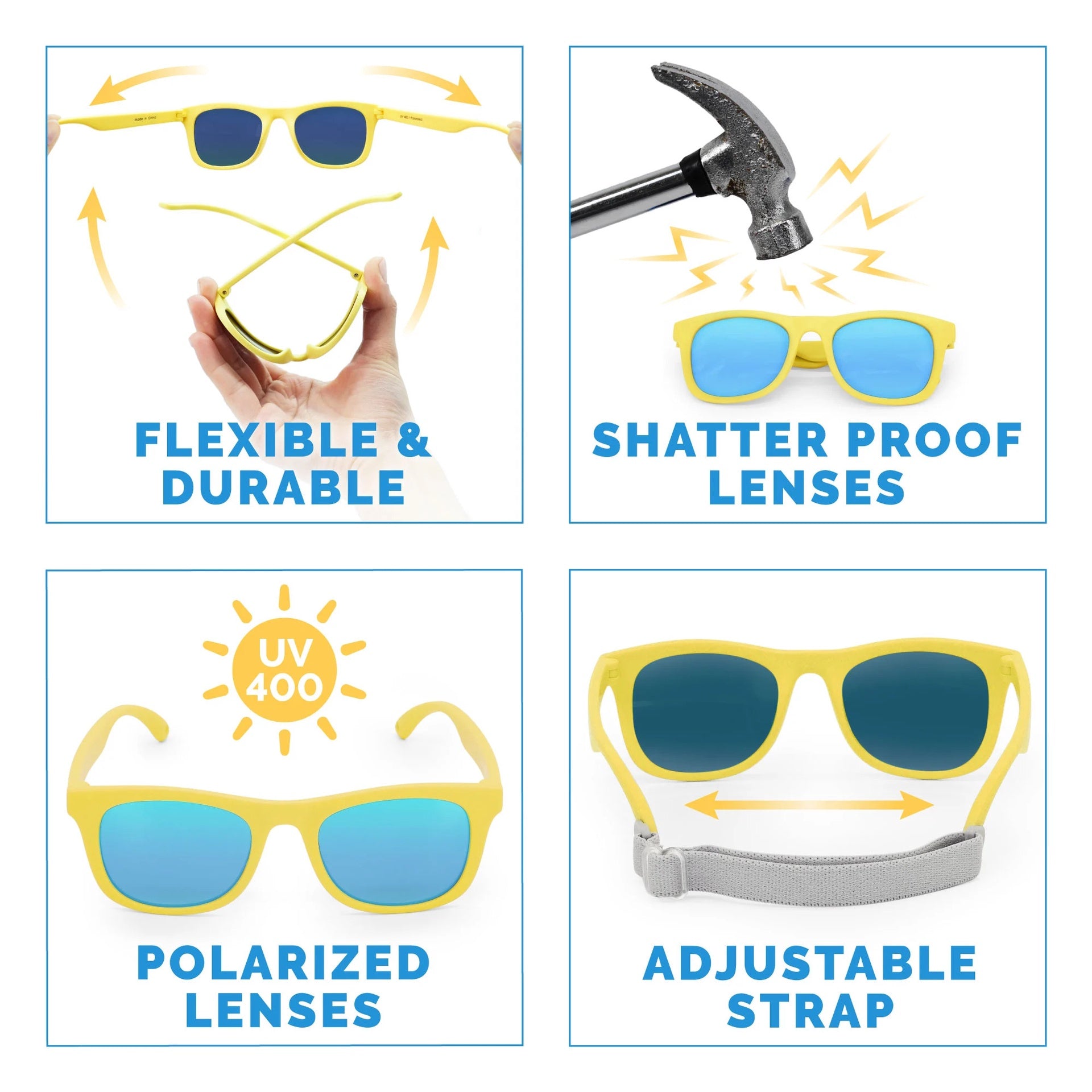 Jan & Jul Urban Xplorer Sunglasses Lemonade Aurora