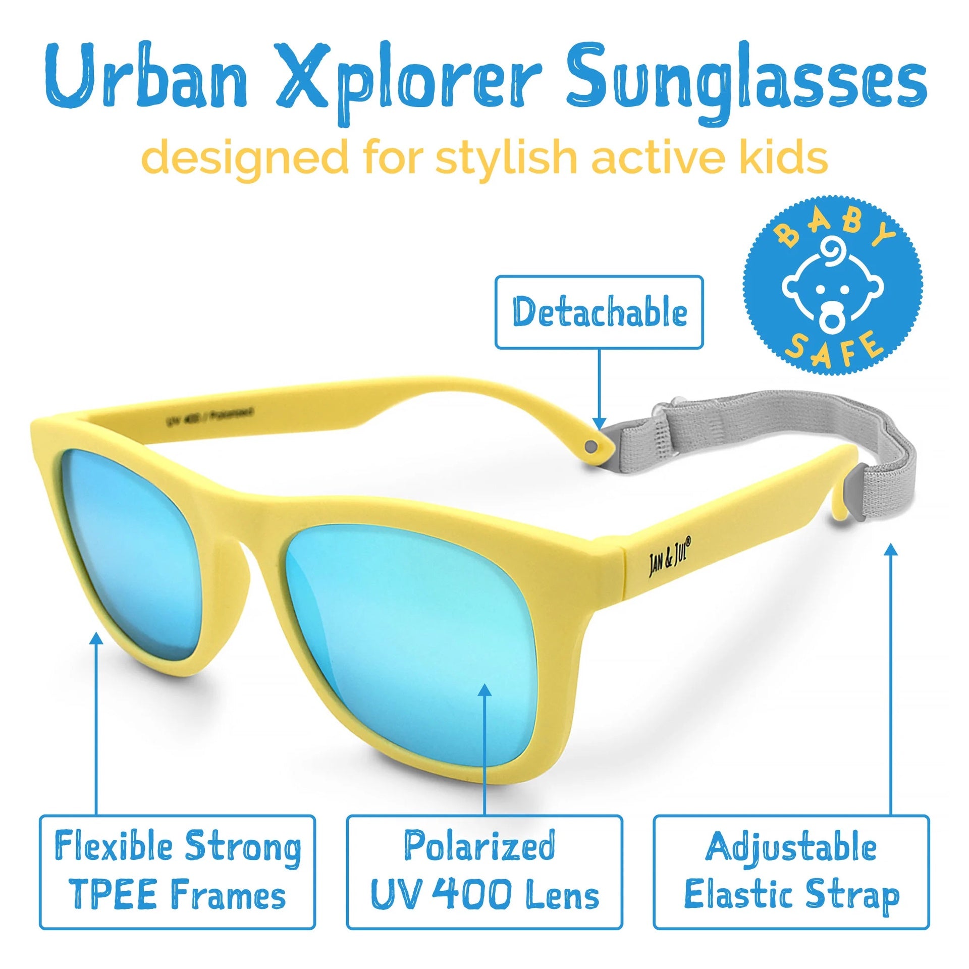 Jan & Jul Urban Xplorer Sunglasses Lemonade Aurora