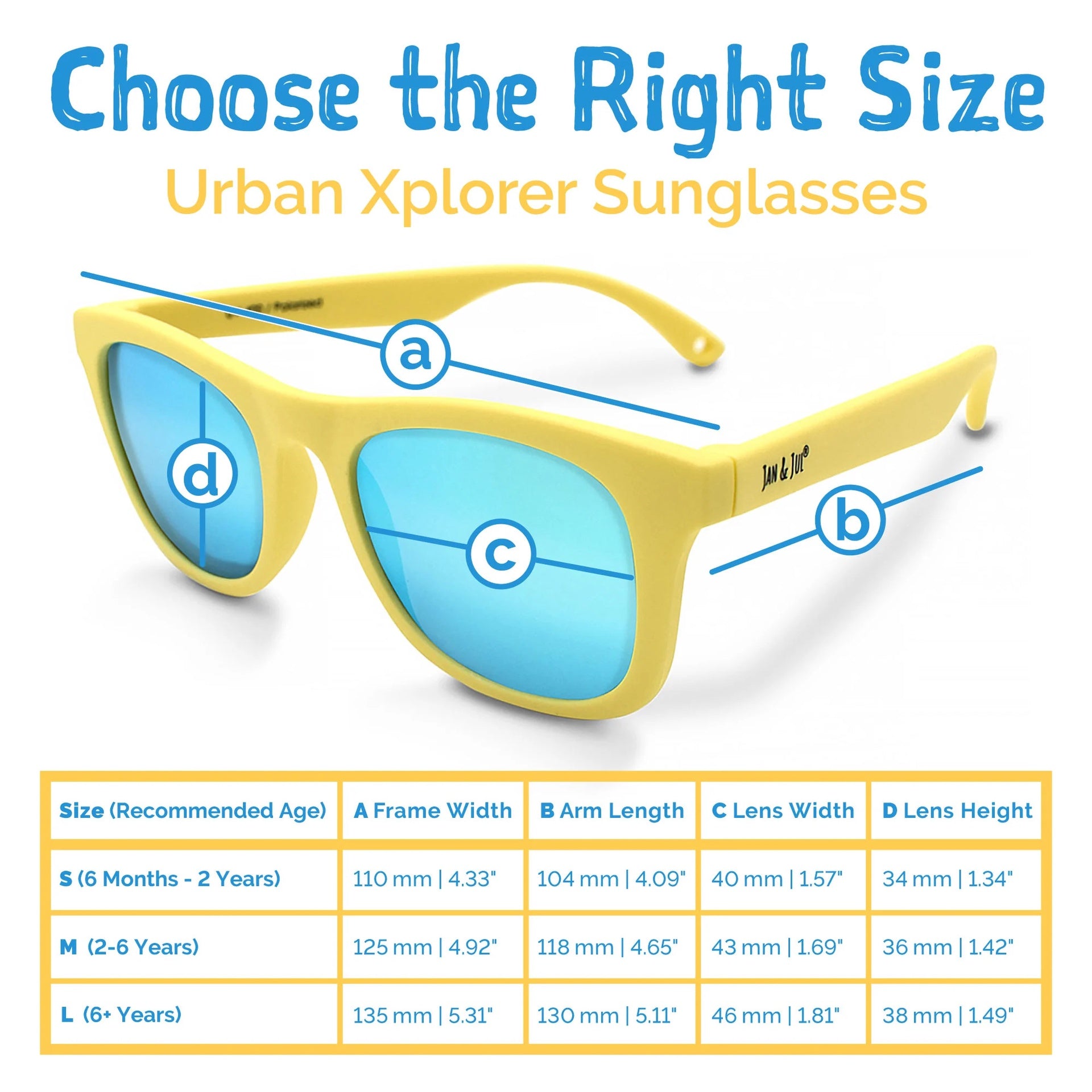 Jan & Jul Urban Xplorer Sunglasses Lemonade Aurora
