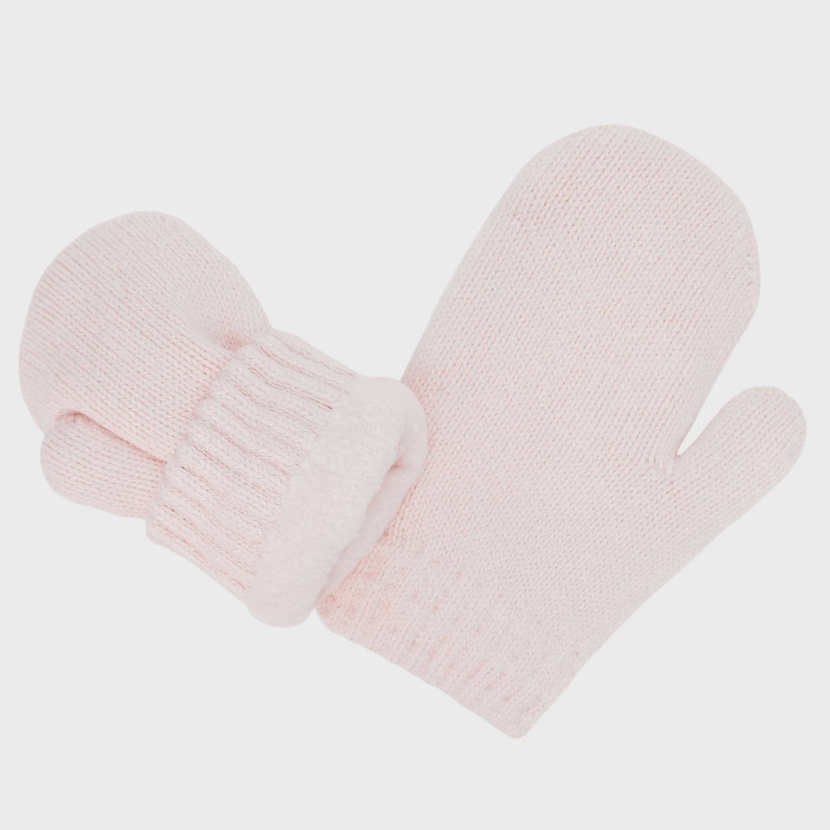 Jan & Jul Knit Mittens - Light Pink