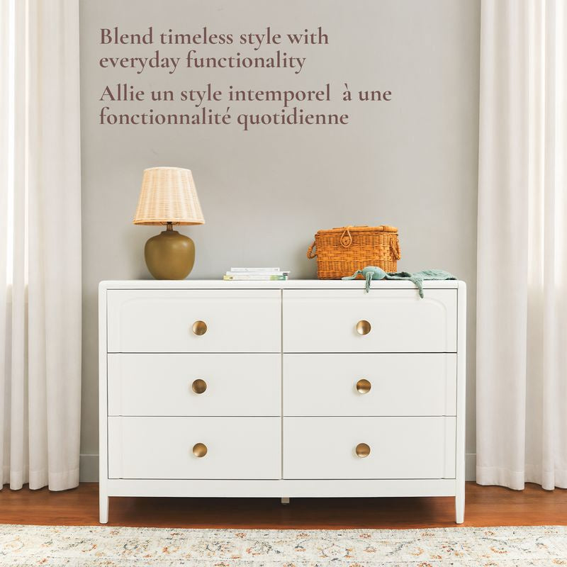 Little Seeds Briar 6-Drawer Nursery Dresser