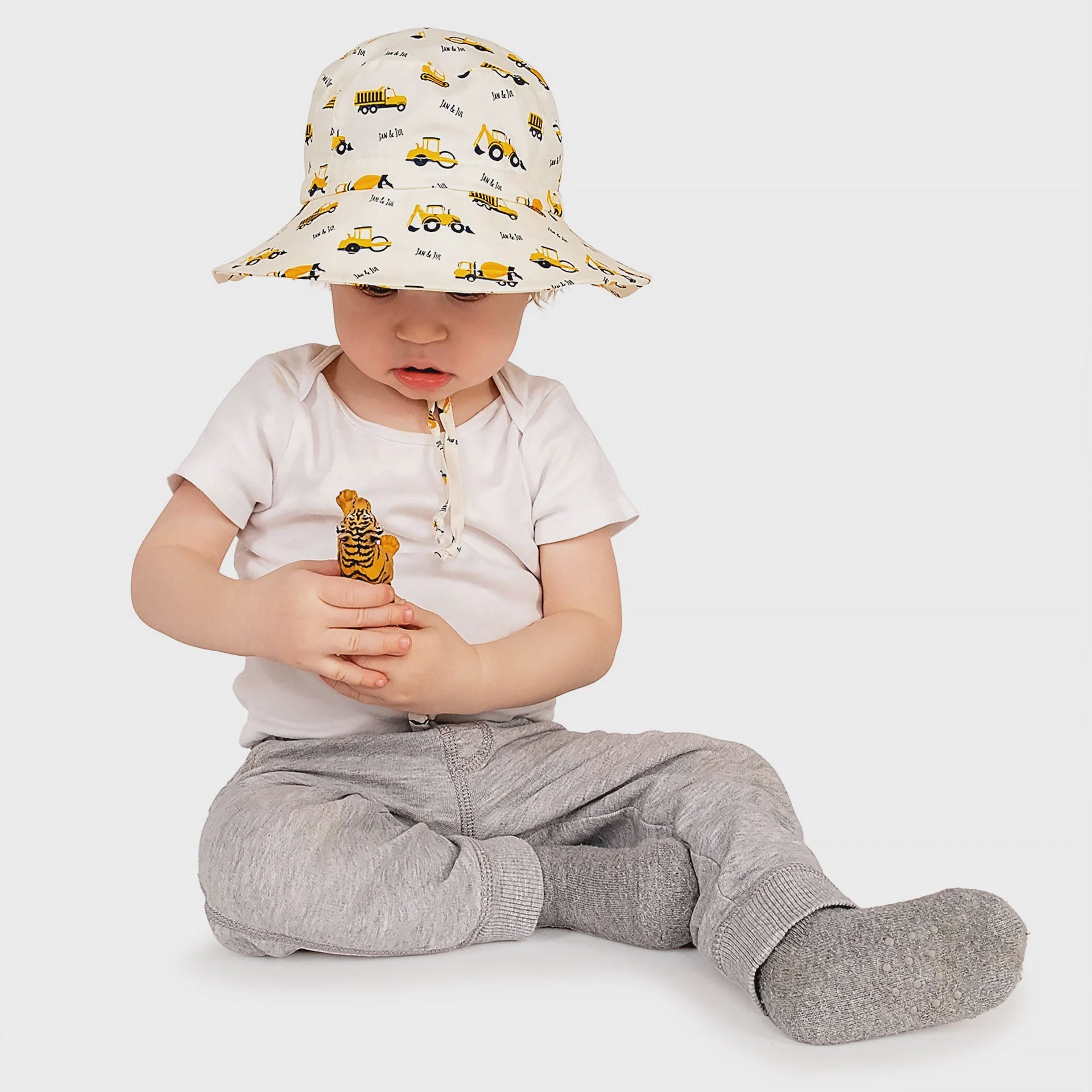 Jan & Jul Cotton Bucket Hat - Little Diggers