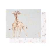 Wrendale Designs Double the Joy It's Twins Card