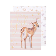 Wrendale Designs Loved Deerly It's a Girl Card