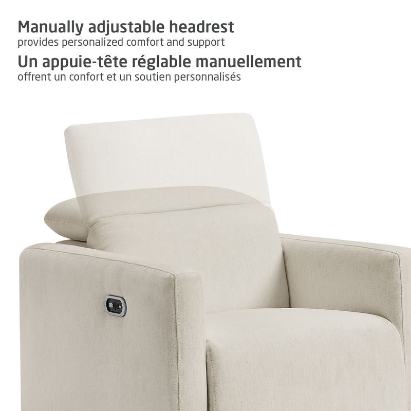 Maxi-Cosi Isla Swivel Glider and Power Recliner - Vanilla