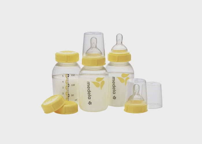 Breastmilk Bottle with Nipple 3 Pk