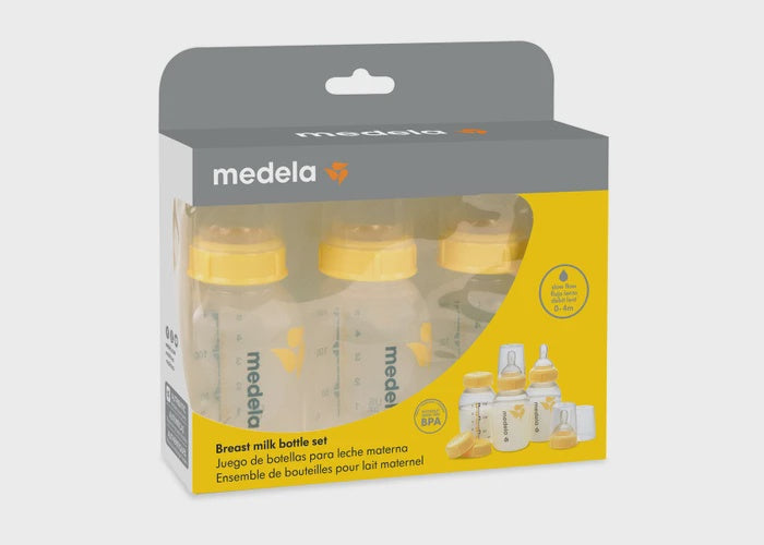 Breastmilk Bottle with Nipple 3 Pk