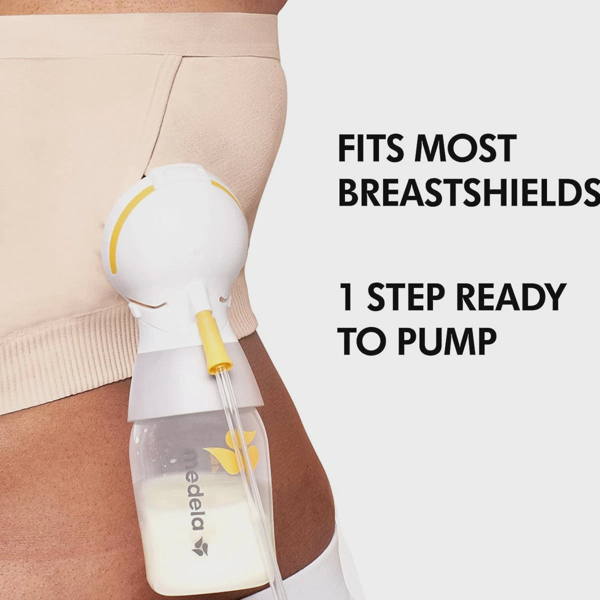Medela Hands-Free Pumping Bustier - Chai